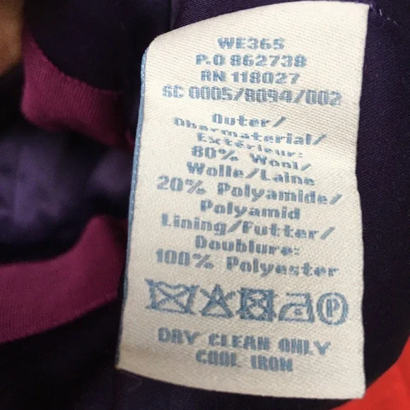 Boden red orange tweed statement blazer snap 10 - Picture 10 of 10